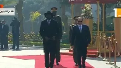 مراسم استقبال رسمية لـ 