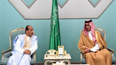 الرئيس الموريتاني يصل المدينة المنورة