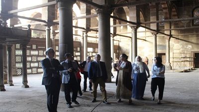 صندوق حماية التراث الثقافي البريطاني يرمم منابر المماليك بالقاهرة