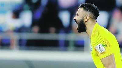 حارس السعودية يتألق ويتصدي لضربة جزاء أمام قطر (فيديو)