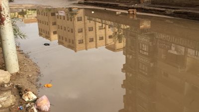 غرق شوارع المنزلة بالدقهلية في مياه الأمطار وسط غياب المسؤولين