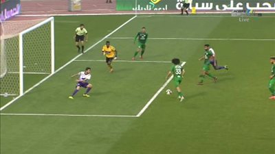 حسين السيد يسجل الهدف السابع للإتفاق في شباك الأمجاد (فيديو)