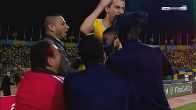 شيلونجو يسجل هدفا رائعا للإسماعيلي في شباك الإفريقي (فيديو)