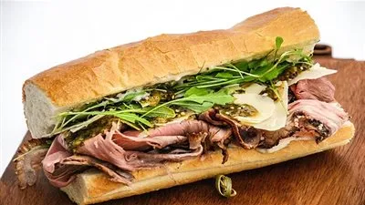 طريقة تحضير ساندويش روست بيف بارد