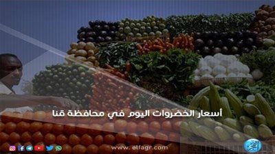 أسعار الخضراوات اليوم السبت 19-1-2019 في محافظة قنا