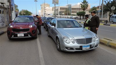تحرير 898 مخالفة مرورية و35 مرافق في حملة أمنية بالقليوبية