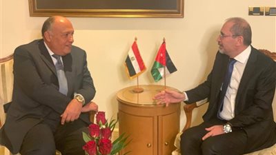 سامح شكري يلتقي نظيره الأردني على هامش مشاركتهما في القمة العربية الاقتصادية