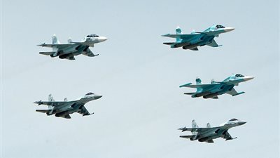 اصطدام مقاتلتان روسيتان في الجو فوق بحر اليابان 