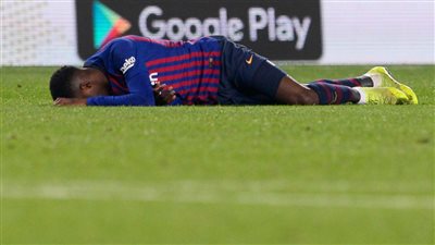 رسميا.. صدمة في مدة غياب ديمبلي عن برشلونة