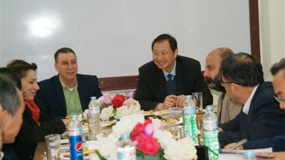 حمدى عرابي: نقابة الخدمات الإدارية تضم 800 ألف عضو (صور)