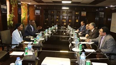 وزير الكهرباء يستقبل وزير الطاقة والمناجم بناميبيا