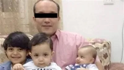 قرار عاجل من النائب العام بشأن الطبيب قاتل زوجته وأطفاله في كفرالشيخ