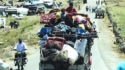 سوريا: 20 ألف نازح شرق الفرات