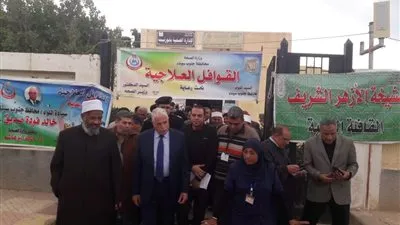 قافلة الأزهر الطبية الموفدة إلى جنوب سيناء تنتقل إلى مدينة الطور