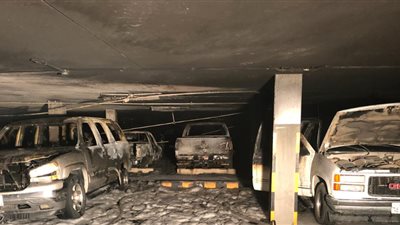 اندلاع حريق في عدد من المركبات بالإسكان الجنوبي بجدة