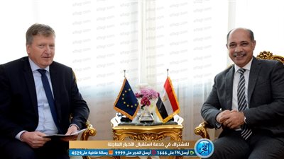 وزير الطيران المدني يبحث تعديل اتفاقيات النقل الجوي مع الاتحاد الأوروبي