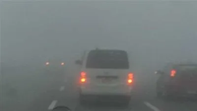 شبورة كثيفة على طرق الإسماعيلية الزراعية والصحراوية 