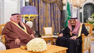 خالد بن أحمد: تشرفت اليوم بمقابلة خادم الحرمين الشريفين