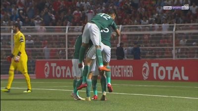 مهاجم منتخب فلسطين ينتظم في مران المصري 