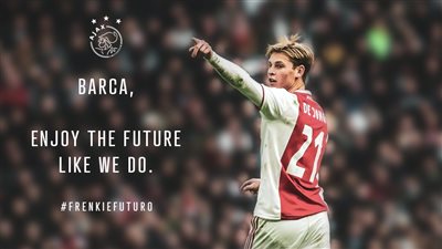 أول رسالة من دي يونج بعد انضمامه إلى برشلونة