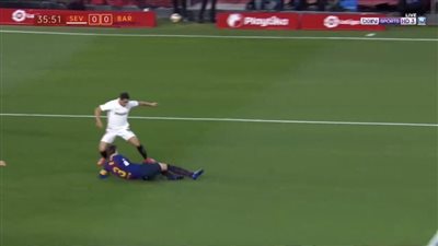 وسام بن يدر يُهين بيكيه بمهارة خرافية (فيديو)