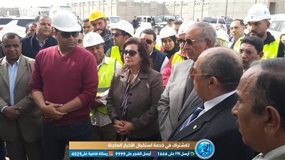 محافظ البحر الأحمر ووزير الزراعة يتفقدان إنشاءات المجزر الآلي بالغردقة بتكلفة 200 مليون جنيه (فيديو صور)