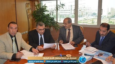 اجتماع لجنة استضافة برلمان شباب إفريقيا بجامعة الفيوم