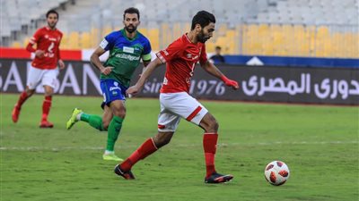 صور مباراة الأهلي ومصر المقاصة في الدوري المصري