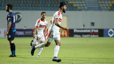 الزمالك وبيراميدز حبايب في الشوط الأول