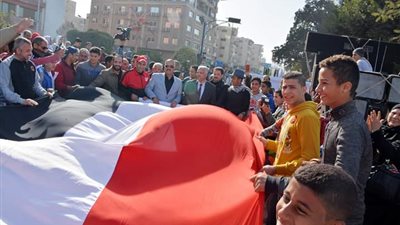 ماراثون للجري والدراجات بمشاركة 3 آلاف شخص بالقليوبية (صور)