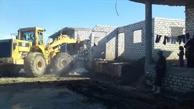 إزالة 110 مكمورة فحم مخالفة في  دمياط 