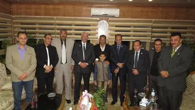 منظمة حقوق الإنسان تكرم مدير أمن الإسماعيلية والضباط في عيد الشرطة (صور)