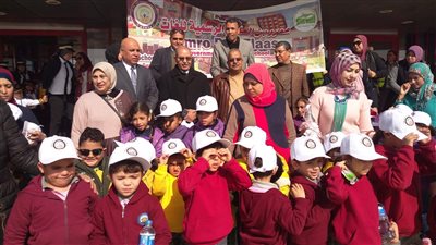 تعليم بورسعيد يحتفل بعيد الطيران المدني المصري الـ٨٩ بزيارة للمطار (صور)