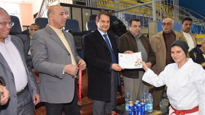 محافظ بني سويف ينيب السكرتير العام لحضور فعاليات بطولتى الجمهورية للكاراتيه والملاحة الرياضية