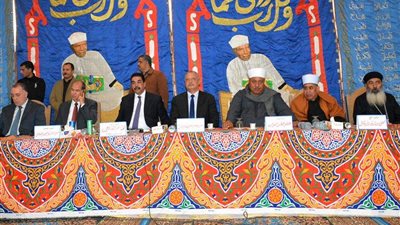 الصلح بين عائلتي آل عثمان وآل سليمان بدار السلام بحضور قيادات سوهاج