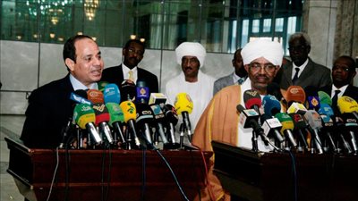 رئيس السودان: علاقاتنا مع مصر تطورت إلى الأفضل بعد تولي السيسي الحكم