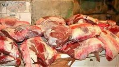 ضبط طن و٤٠٠ كيلو لحوم مجهولة المصدر وتحرير عددًا من المحاضر في كفرالشيخ