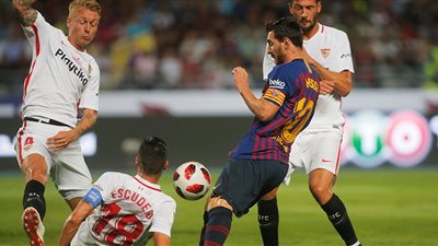 غيابات بالجملة في صفوف إشبيلية قبل مواجهة برشلونة