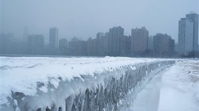 أمريكا أبرد من أنتاركتيكا.. عاصفة قطبية تثير الفوضى فى أغلب الأنحاء (فيديو)