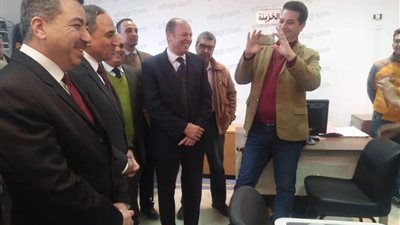 'الصحفيين' تفتتح مقرا جديدا للشهر العقاري بمبنى النقابة (صور)
