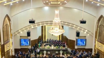 بعد ترميمها.. أجراس كنيسة ملوي الإنجيلية تدق من جديد (صور)