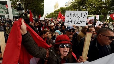 تونس: 25 مظاهرة يومياً خلال 2018
