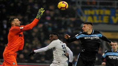 أهداف مباراة - إنتر ميلان 1 × 1 لاتسيو | ربع نهائي كأس إيطاليا