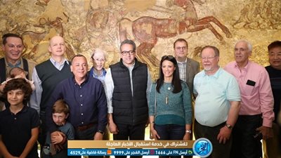 وزيرا الآثار والسياحة يصطحبان سفراء ١١ دولة بجولة بين آثار المنيا (صور)