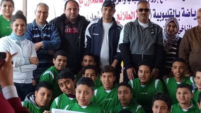 وكيل رياضة القليوبية يشارك في ورش طلائع ميت الدريج بكفر شكر (صور)