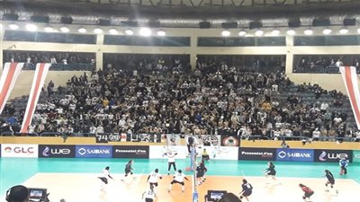 سيدات الزمالك يفزن على الصيد بصعوبة 3/ 1 في البطولة العربية للأندية للكرة الطائرة 