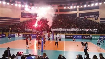 الأمن يرفض إقامة مباراة الأهلي والزمالك بالبطولة العربية للطائرة بحضور الجماهير