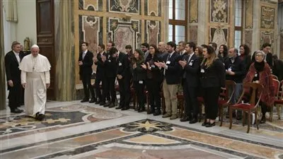 البابا فرنسيس يستقبل أعضاء المجلس الوطني في إمارة موناكو