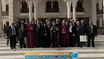 البابا تواضروس يلتقي وفد رؤساء وممثلي كنائس وهيئات إنجلترا 