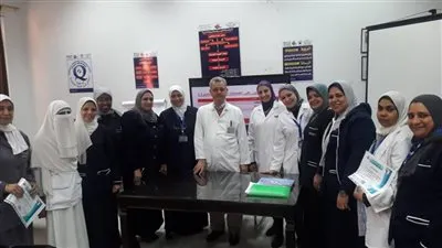 تكريم الأقسام المتميزة في مستشفى شرق المدينة بالإسكندرية (صور)